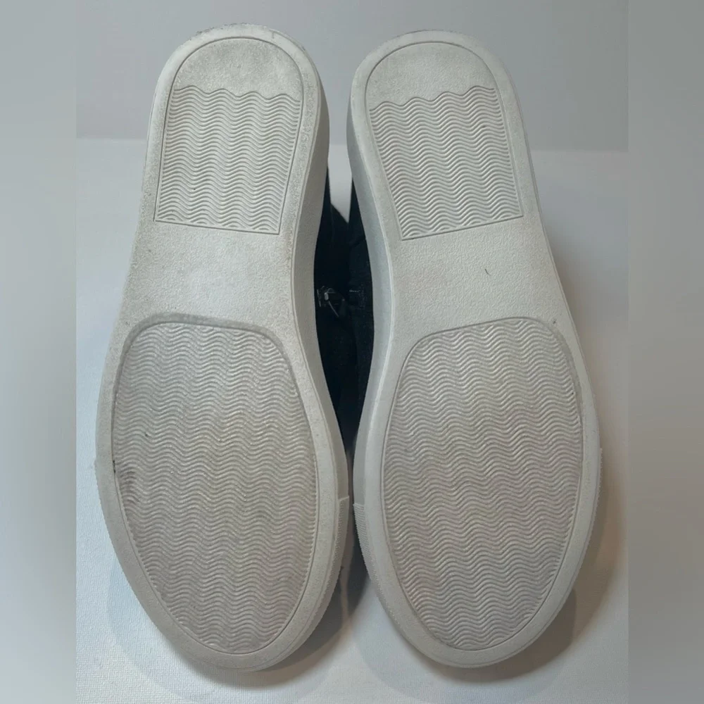 Madden Girl PERRYY Wedge Sneaker Black Size 6.5 Zip - Picture 7 of 7